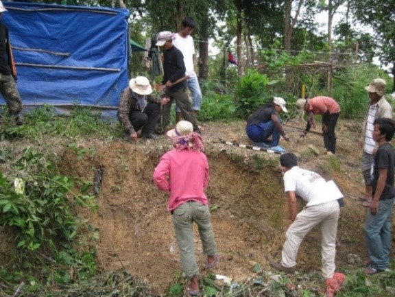 Excavation work